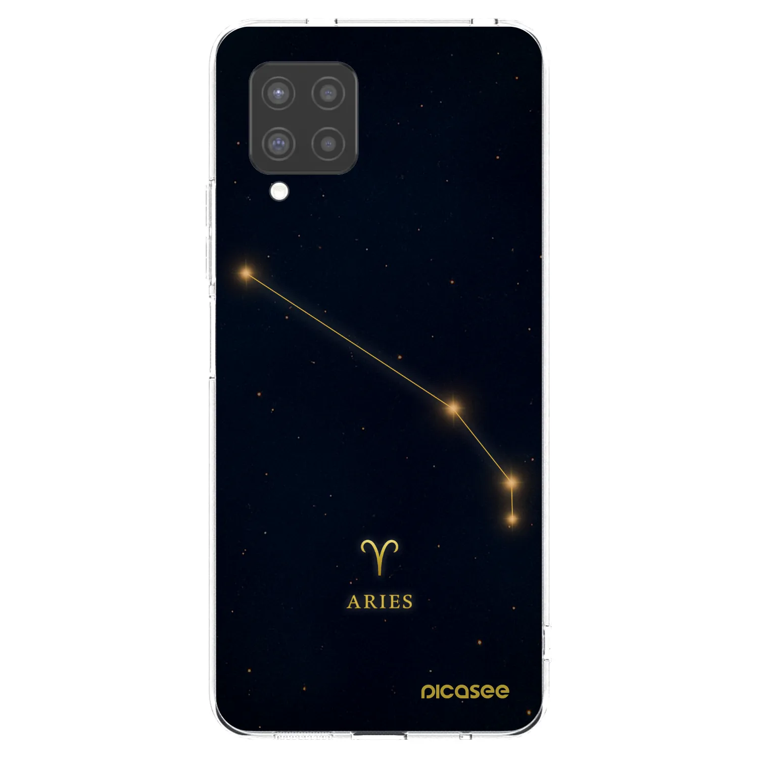 Picasee διαφανής θήκη σιλικόνης Samsung Galaxy A42 A426B - ARIES