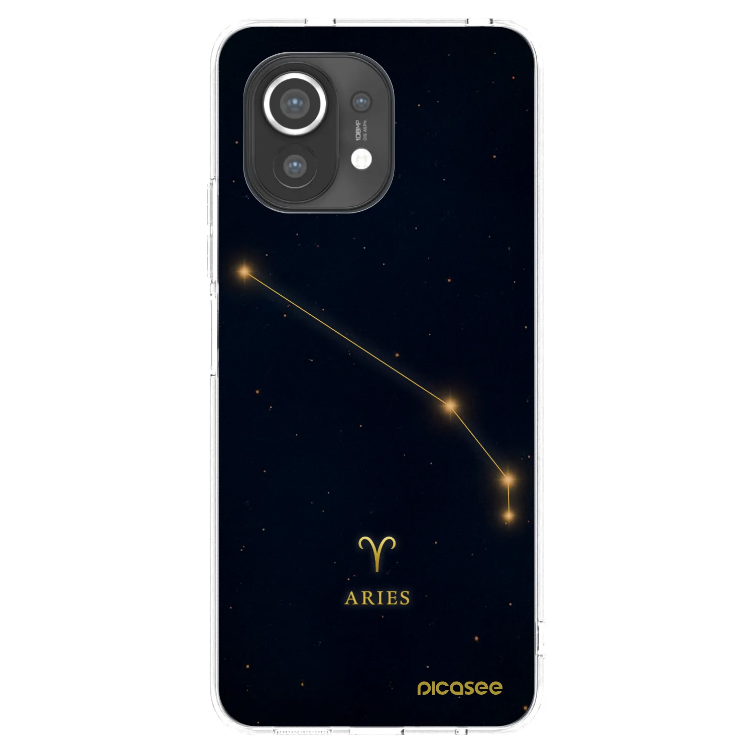 Picasee διαφανής θήκη σιλικόνης Xiaomi Mi 11 - ARIES