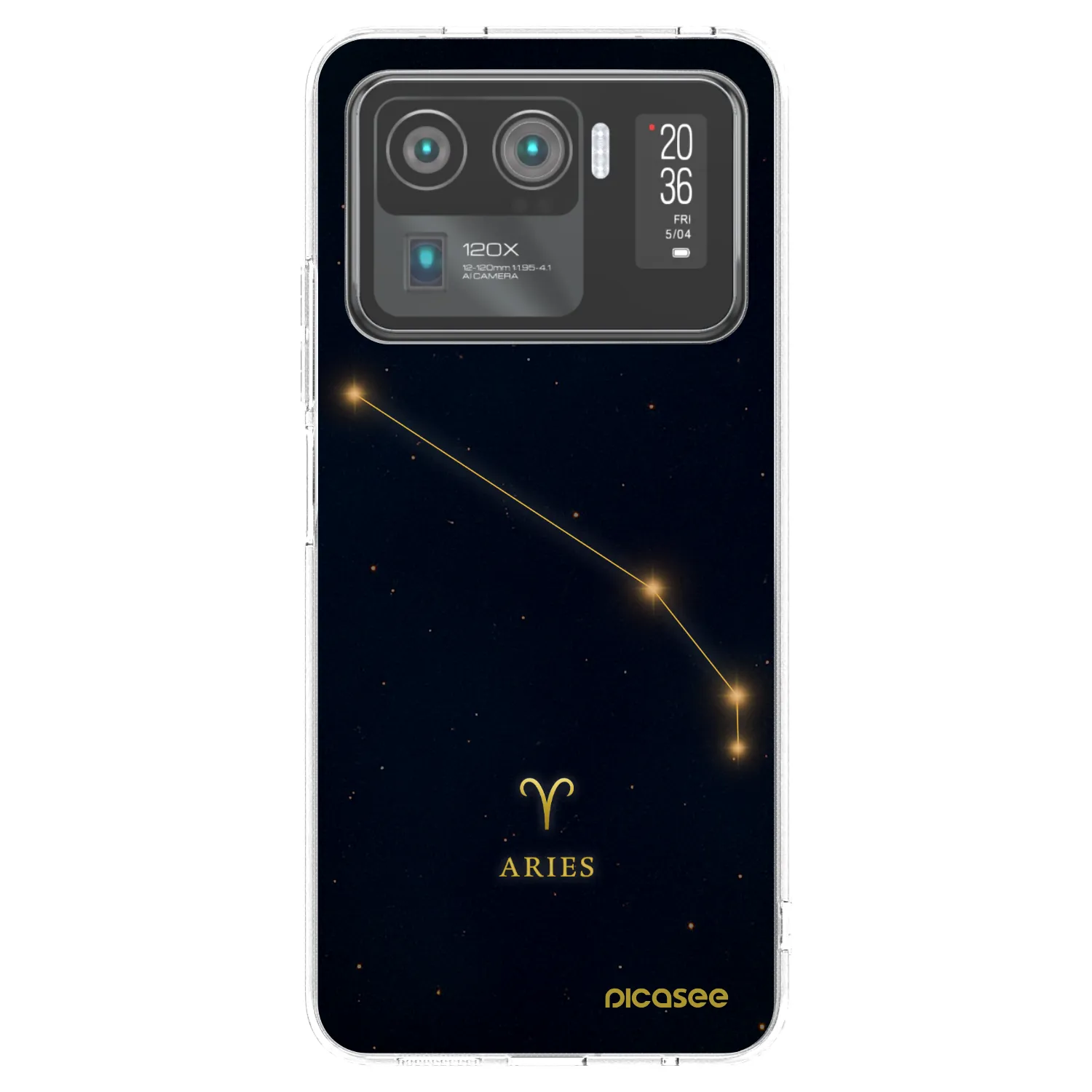 Picasee διαφανής θήκη σιλικόνης Xiaomi Mi 11 Ultra - ARIES