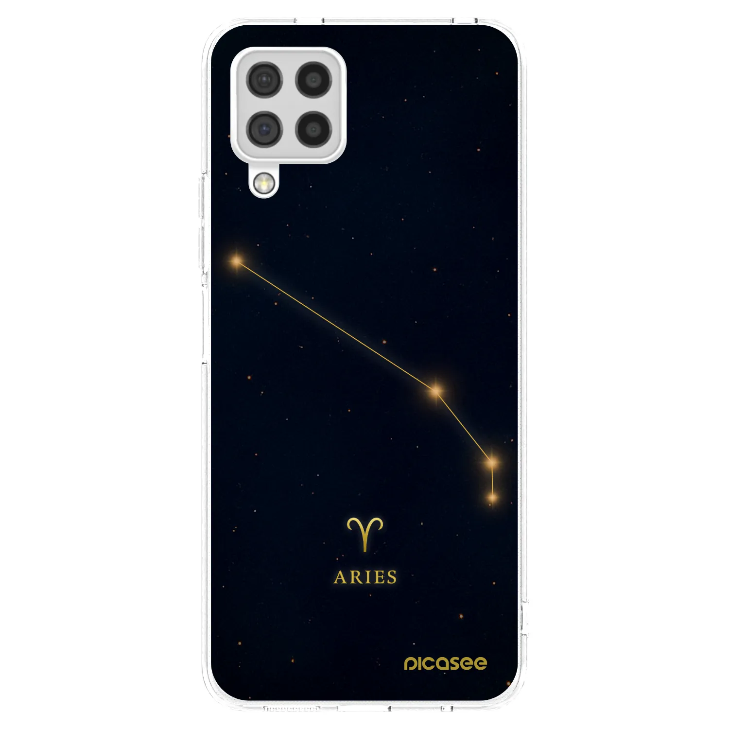 Picasee διαφανής θήκη σιλικόνης Samsung Galaxy A22 A225F 4G - ARIES
