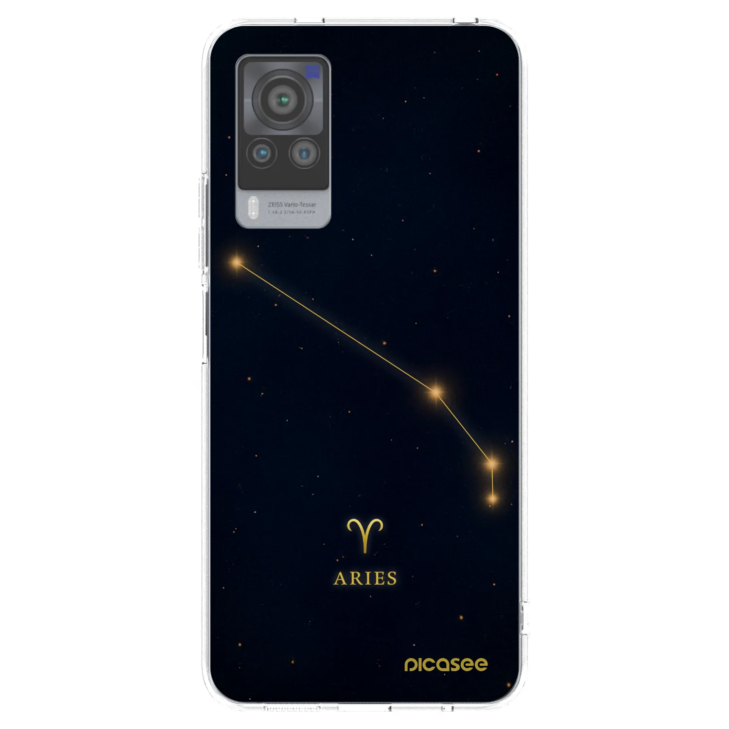 Picasee διαφανής θήκη σιλικόνης Vivo X60 Pro 5G - ARIES