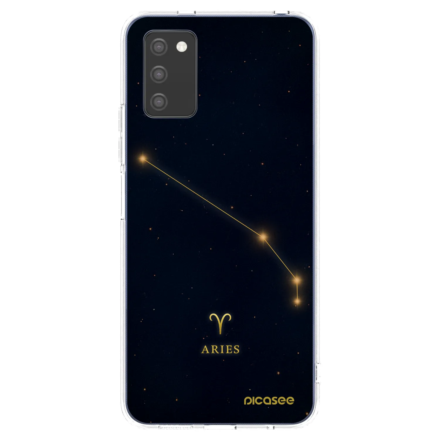 Picasee διαφανής θήκη σιλικόνης Samsung Galaxy A03s A037G - ARIES