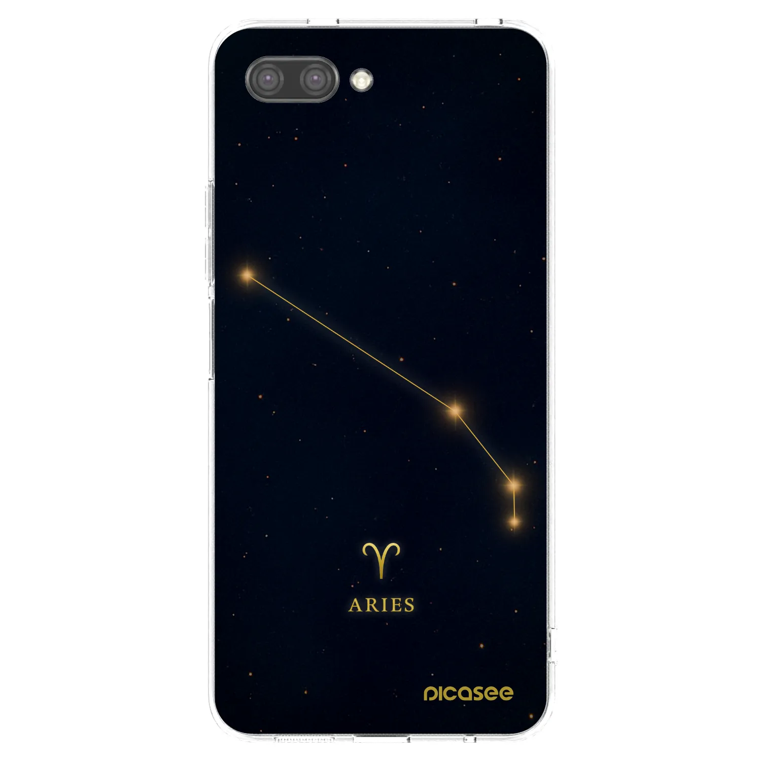 Picasee διαφανής θήκη σιλικόνης Honor 10 - ARIES