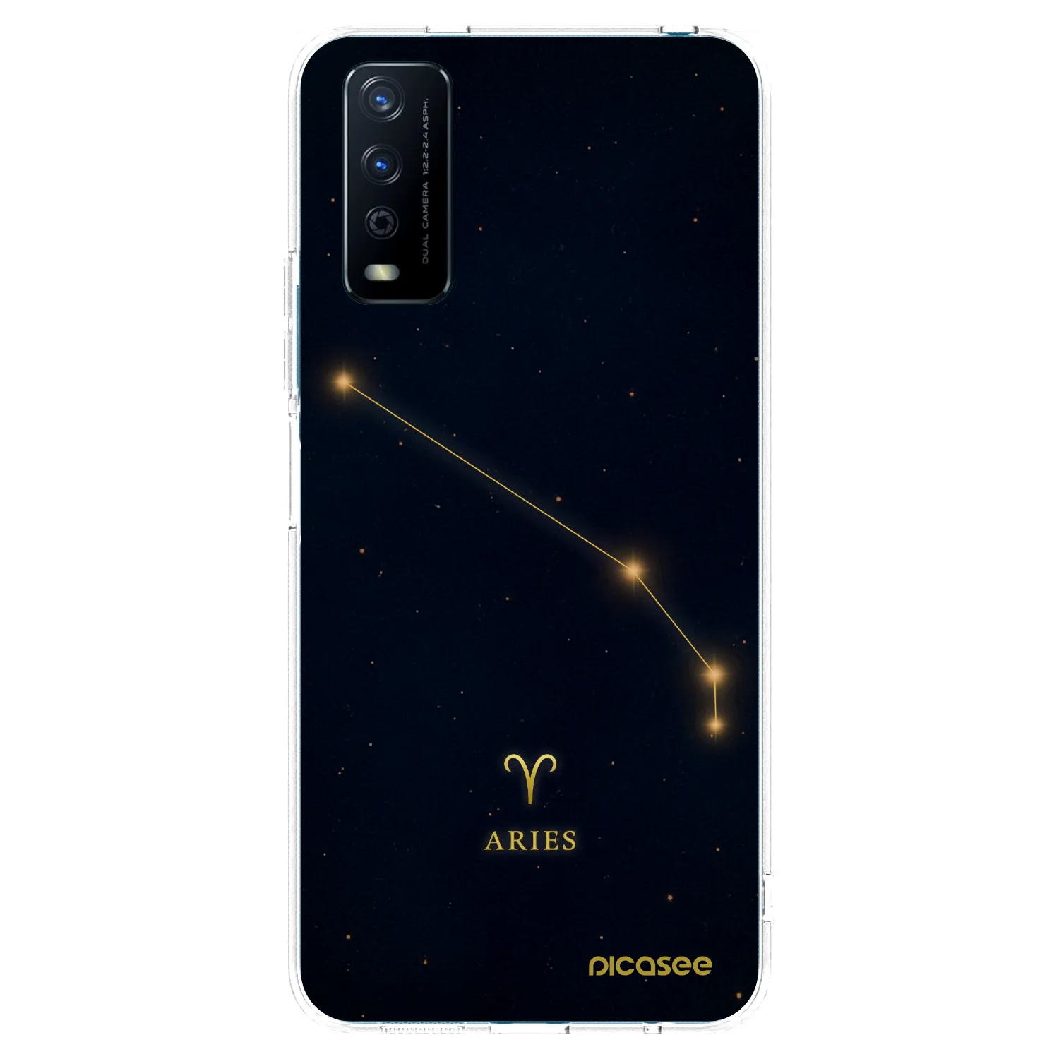 Picasee διαφανής θήκη σιλικόνης Vivo Y11s - ARIES