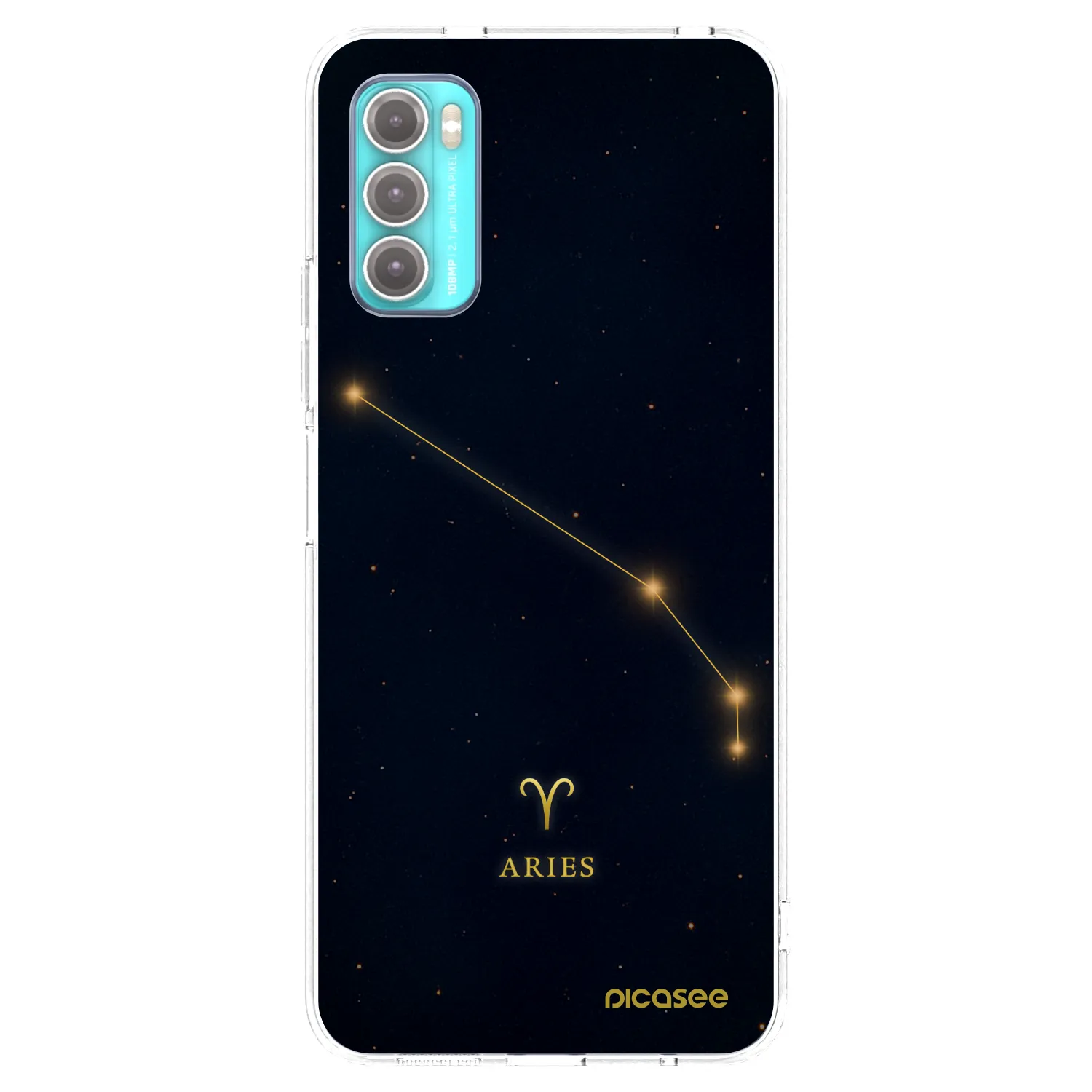 Picasee διαφανής θήκη σιλικόνης Motorola Moto G60 - ARIES