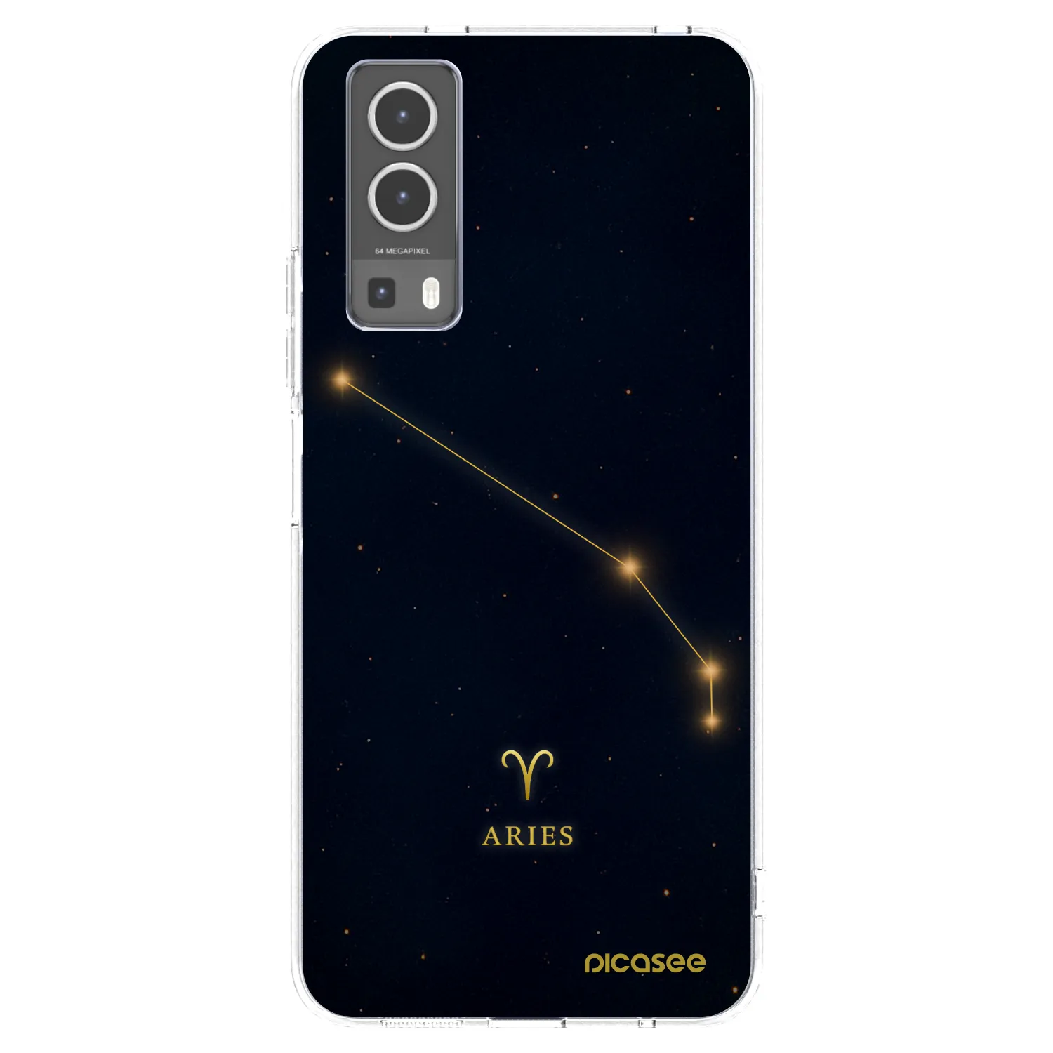 Picasee διαφανής θήκη σιλικόνης Vivo Y72 5G - ARIES