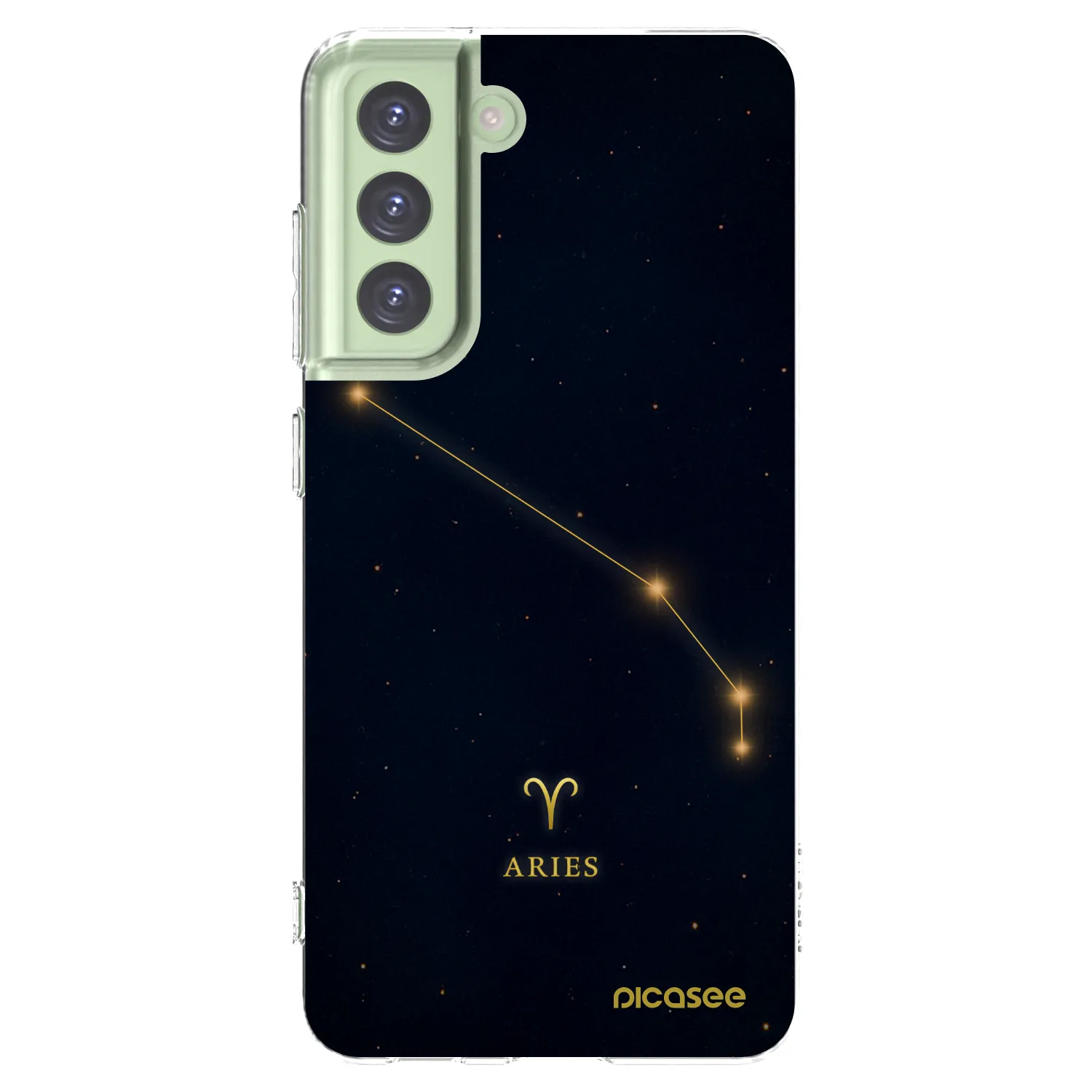 Picasee διαφανής θήκη σιλικόνης Samsung Galaxy S21 FE 5G - ARIES