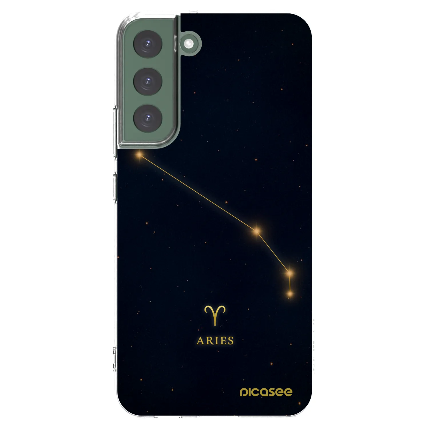 Picasee διαφανής θήκη σιλικόνης Samsung Galaxy S22+ 5G - ARIES
