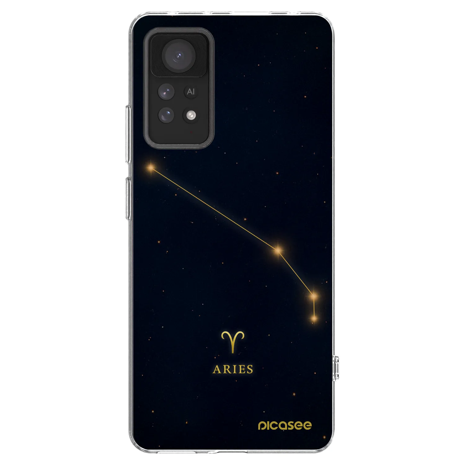 Picasee διαφανής θήκη σιλικόνης Xiaomi Redmi Note 11 Pro - ARIES