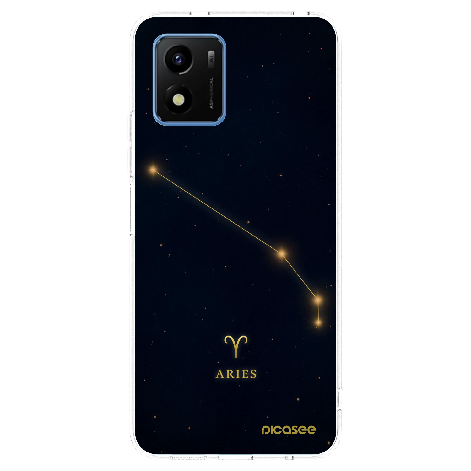 Picasee διαφανής θήκη σιλικόνης Vivo Y01 - ARIES