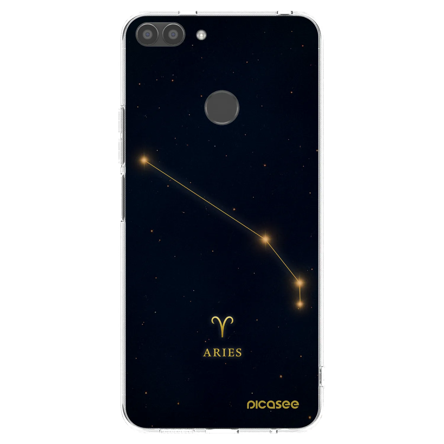 Picasee διαφανής θήκη σιλικόνης Huawei P Smart - ARIES