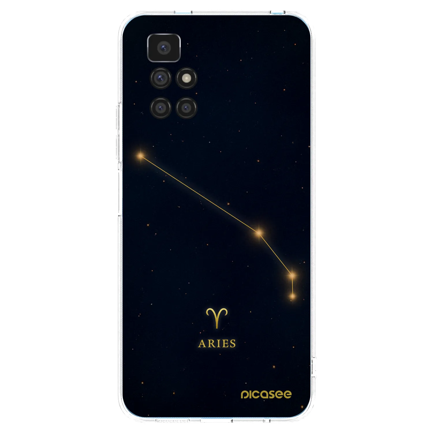 Picasee διαφανής θήκη σιλικόνης Xiaomi Redmi 10 (2022) - ARIES