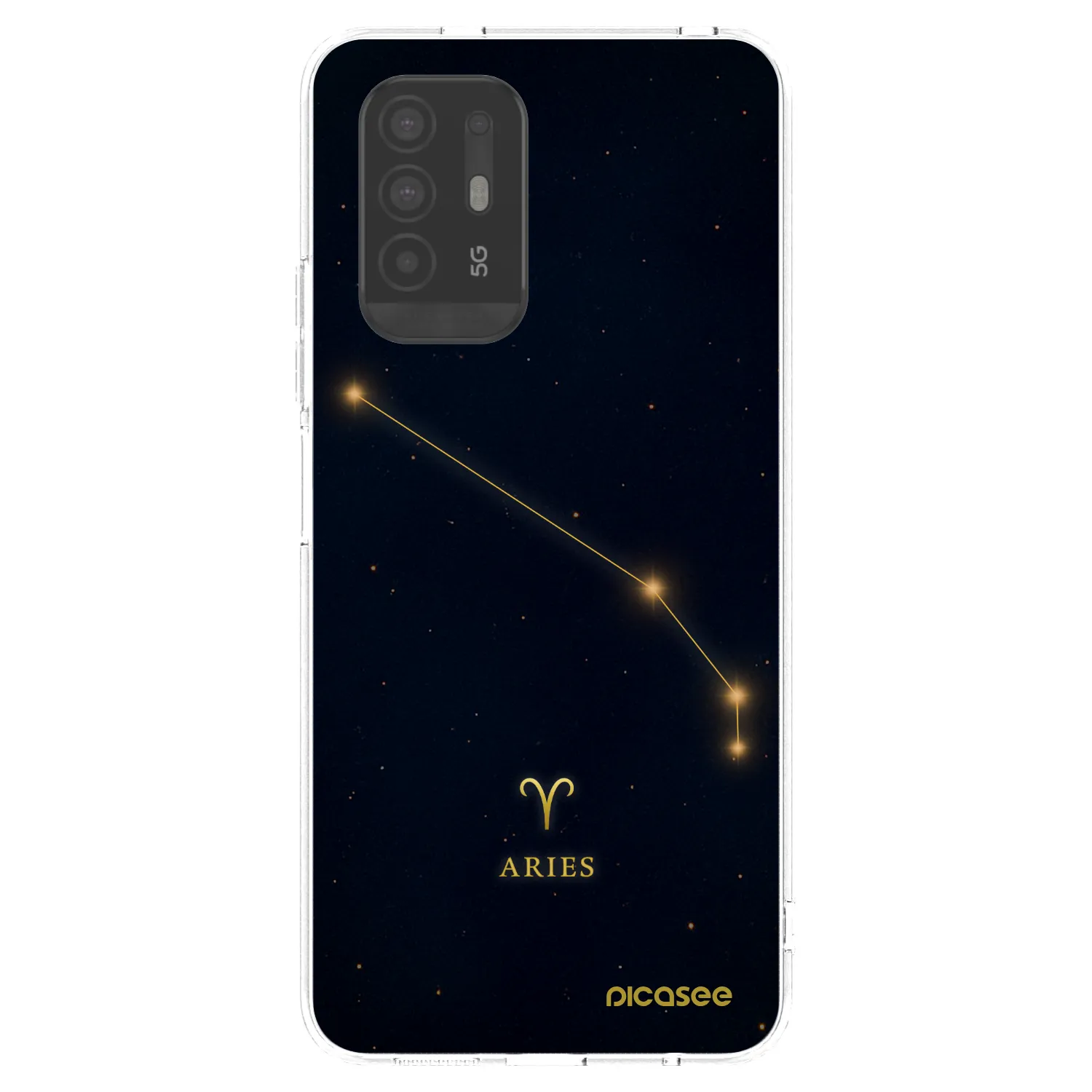 Picasee διαφανής θήκη σιλικόνης OPPO A94 5G - ARIES