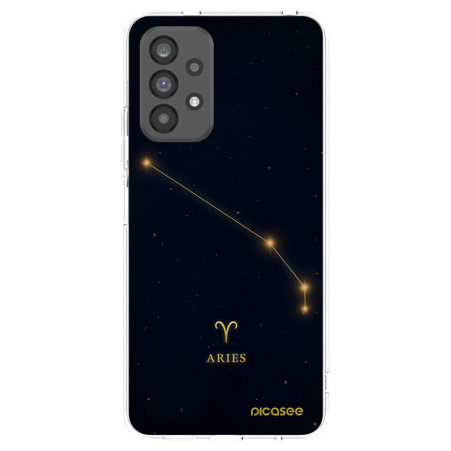 Picasee διαφανής θήκη σιλικόνης Samsung Galaxy A73 5G - ARIES