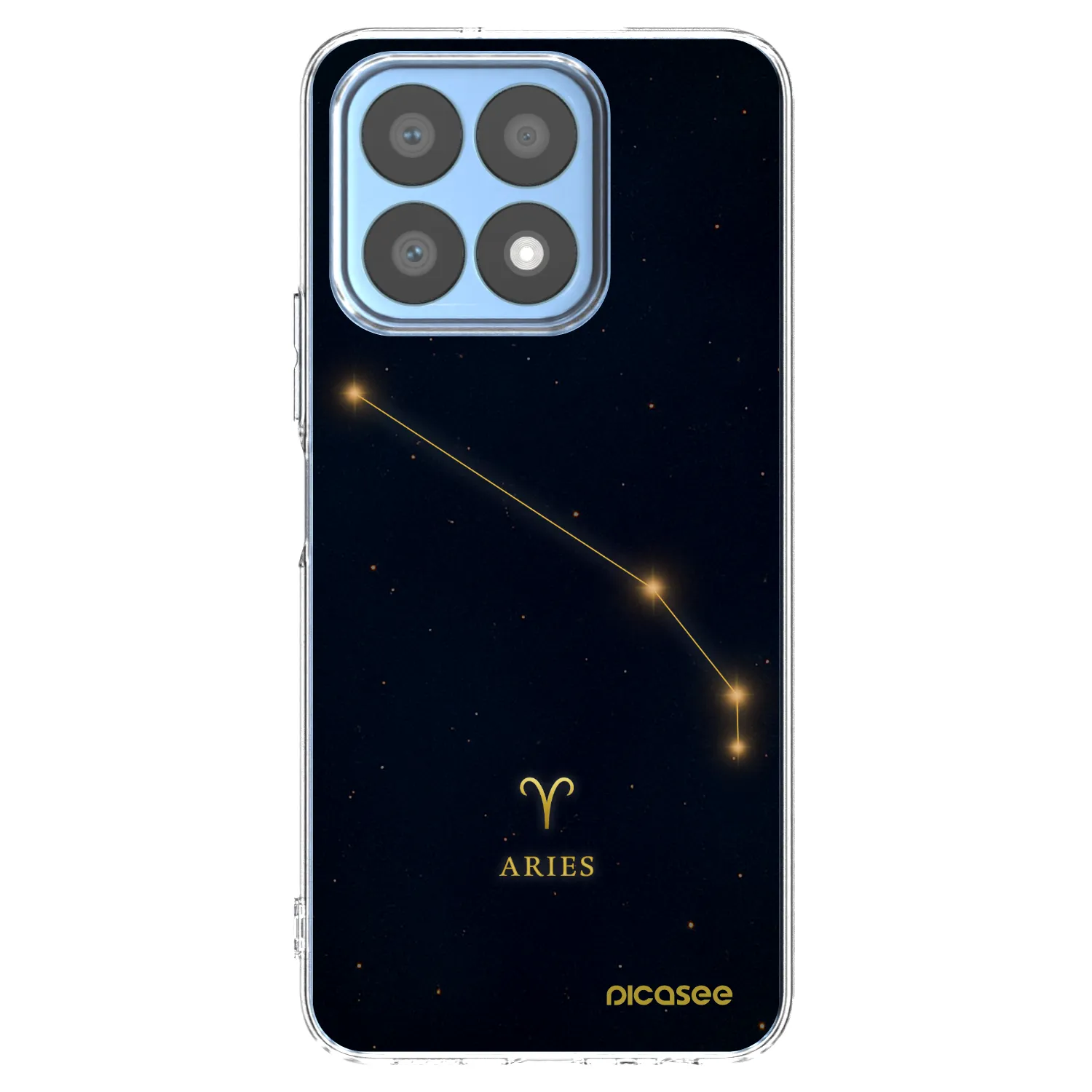 Picasee διαφανής θήκη σιλικόνης Honor X8a - ARIES