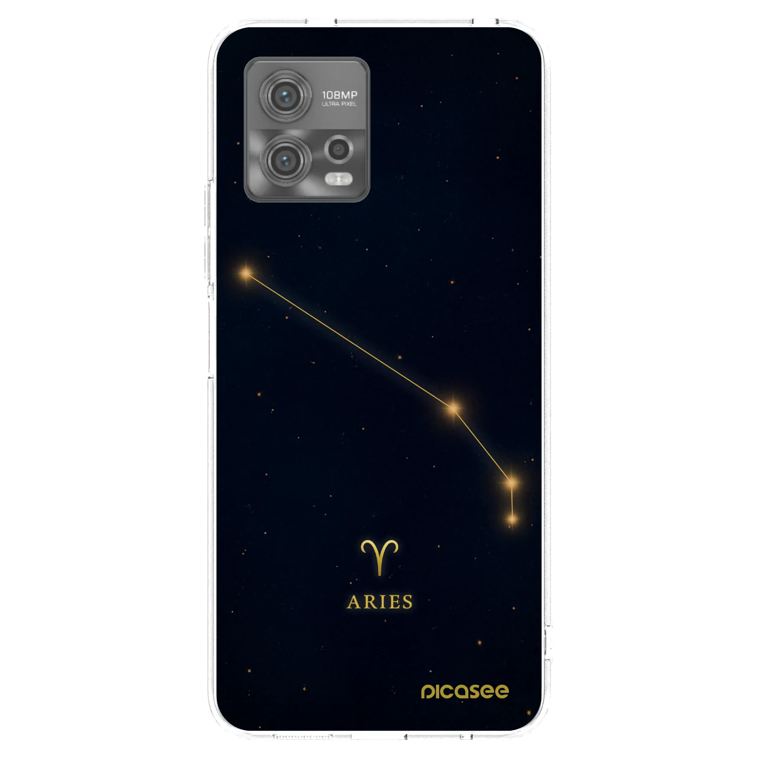 Picasee διαφανής θήκη σιλικόνης Motorola Moto G72 - ARIES