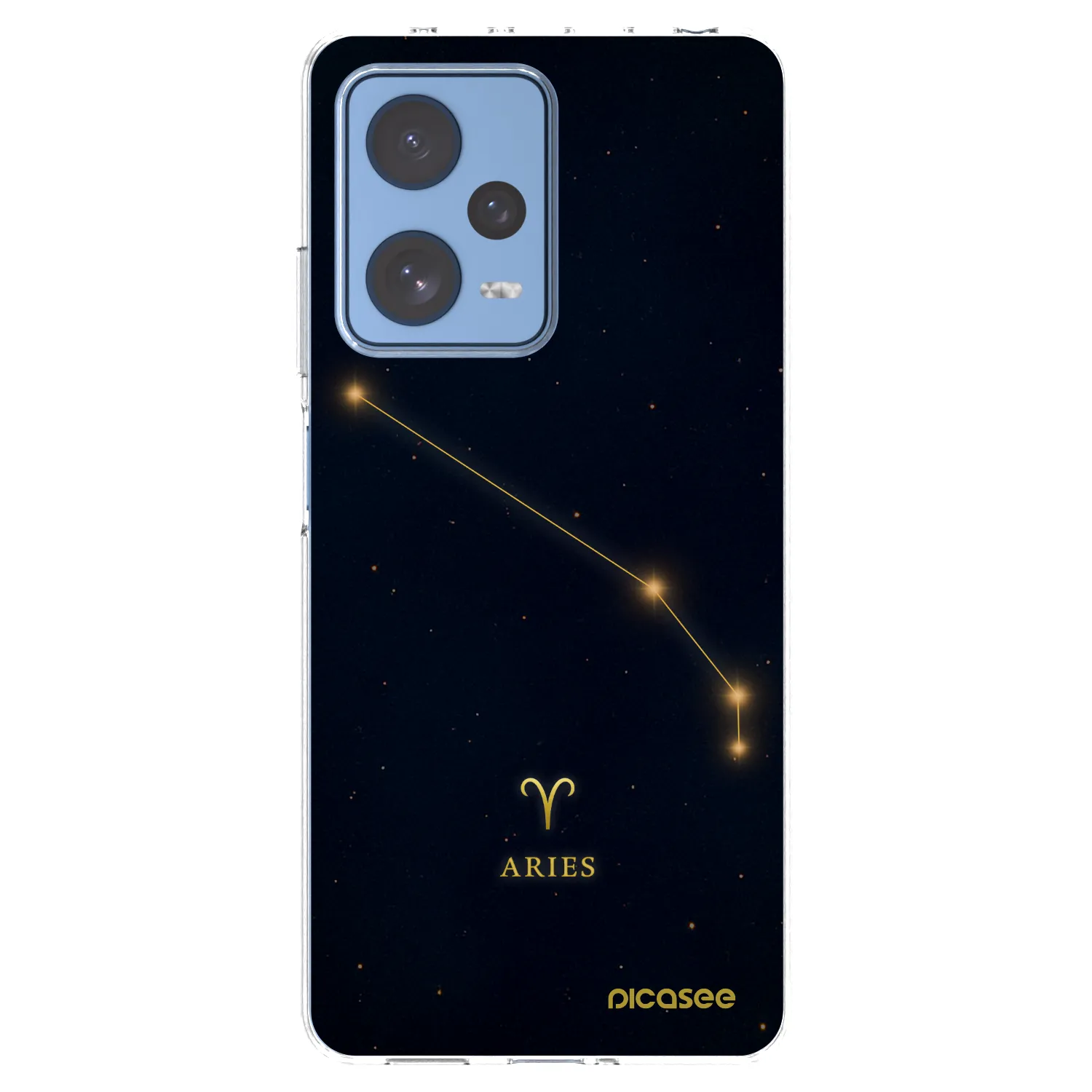 Picasee διαφανής θήκη σιλικόνης Xiaomi Redmi Note 12 Pro 5G - ARIES