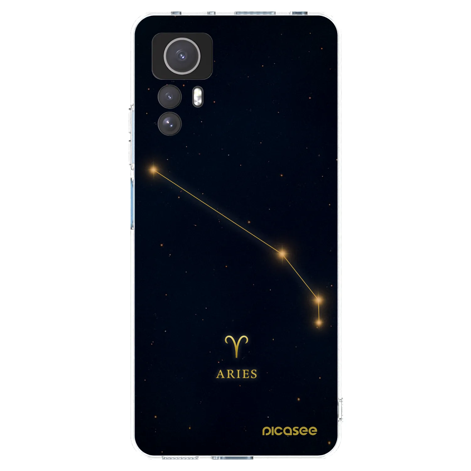 Picasee διαφανής θήκη σιλικόνης Xiaomi Redmi Note 12S - ARIES
