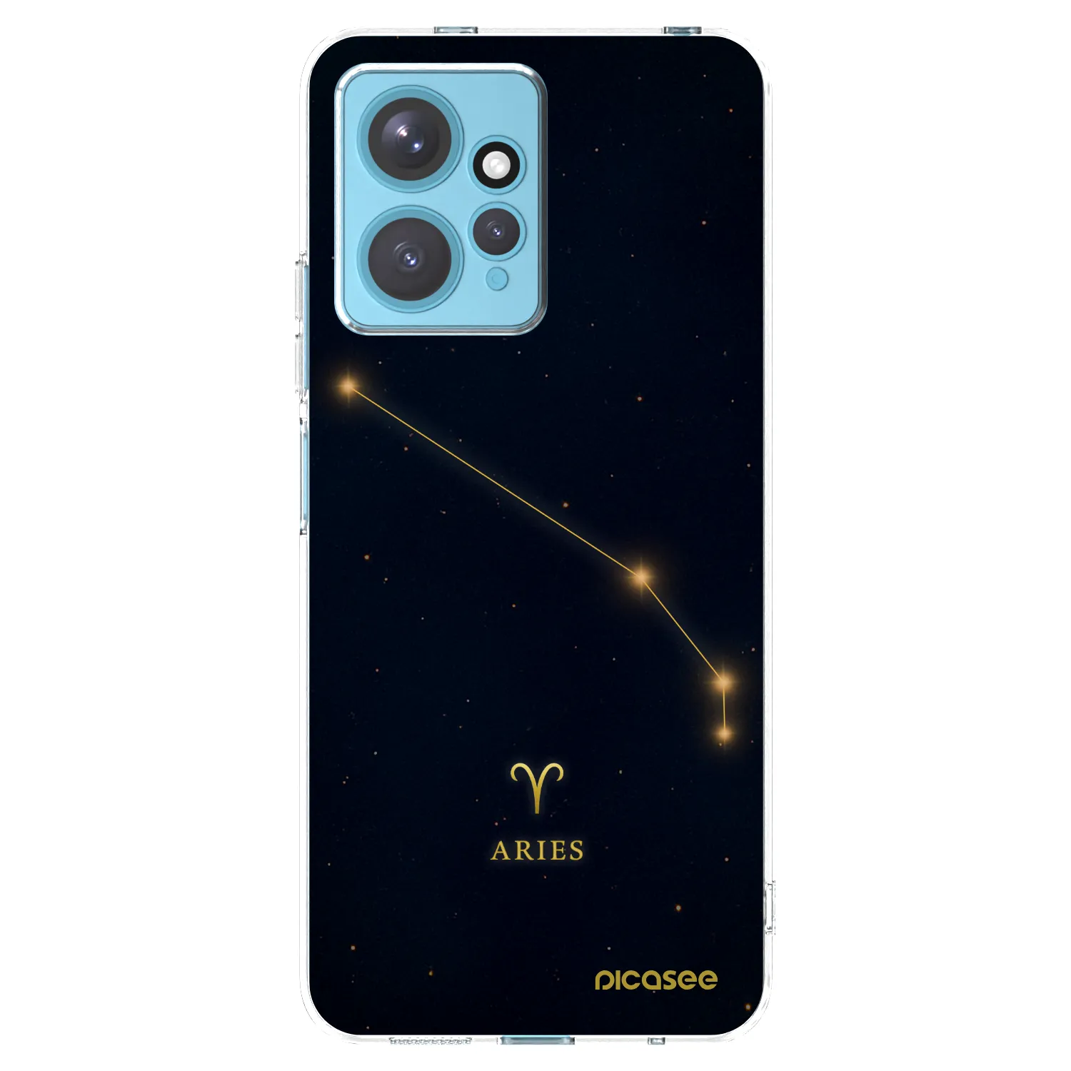 Picasee διαφανής θήκη σιλικόνης Xiaomi Redmi Note 12 4G - ARIES