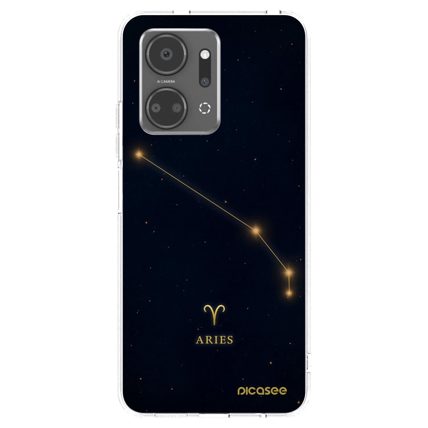 Picasee διαφανής θήκη σιλικόνης Honor X7a - ARIES