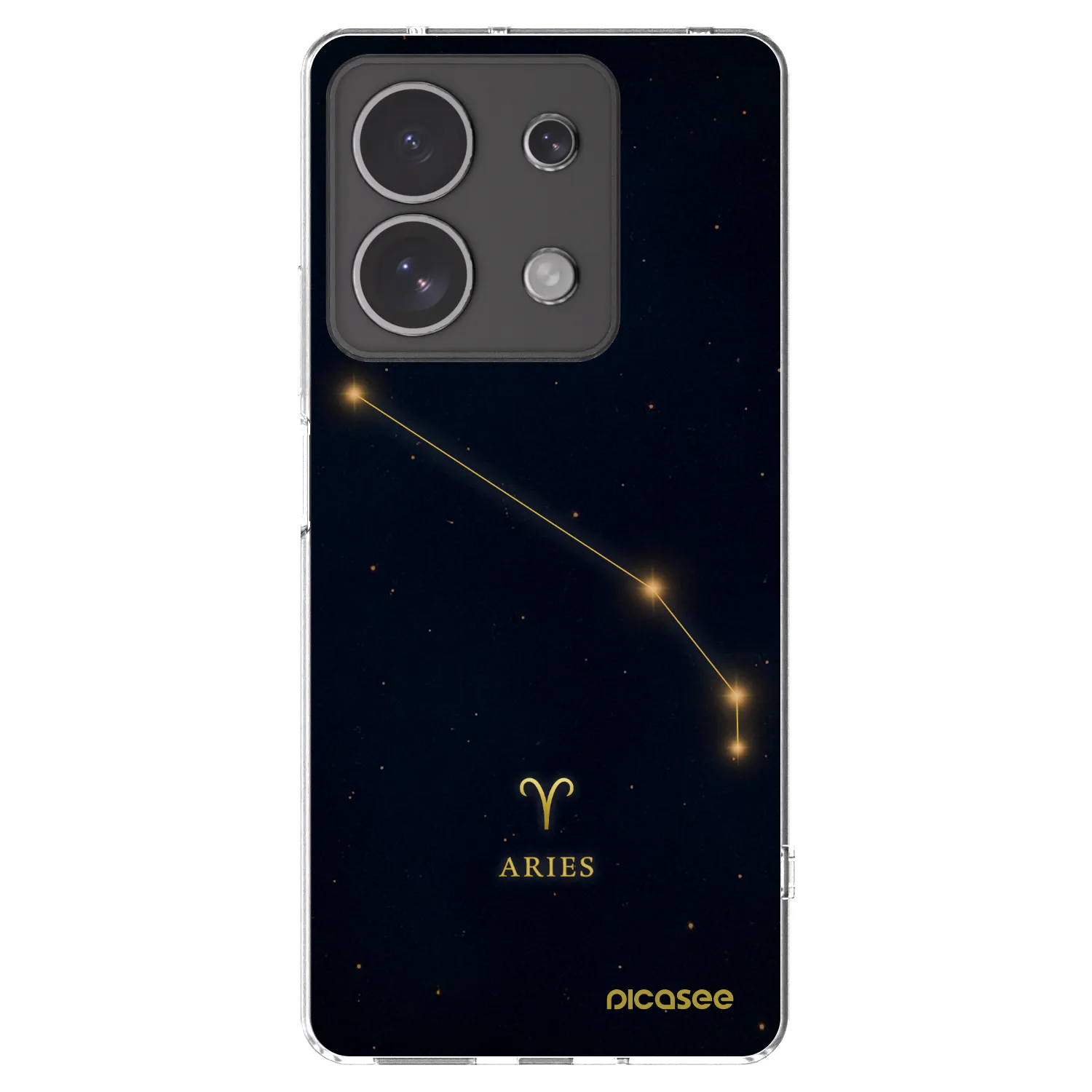 Picasee διαφανής θήκη σιλικόνης Xiaomi Redmi Note 13 4G - ARIES