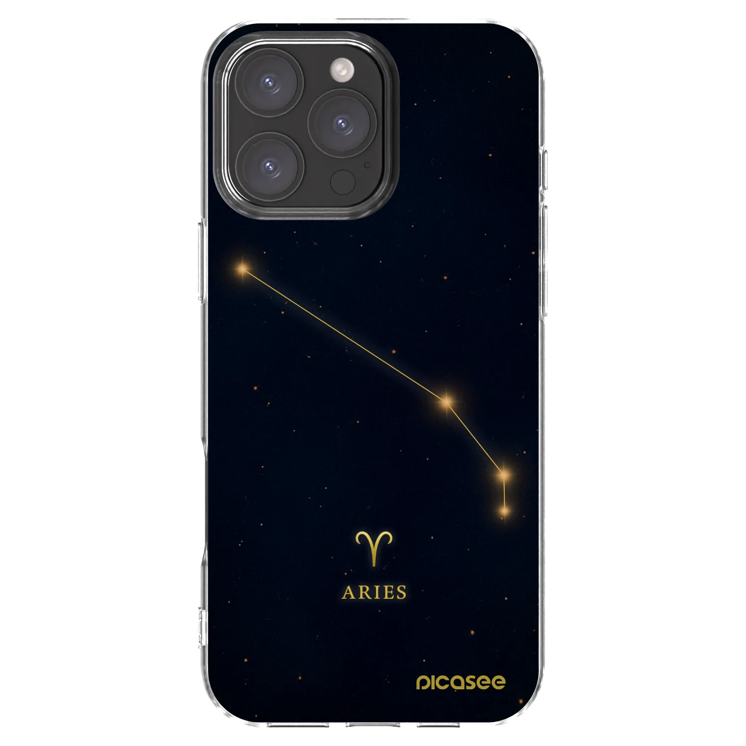 Picasee διαφανής θήκη σιλικόνης Apple iPhone 16 Pro Max - ARIES