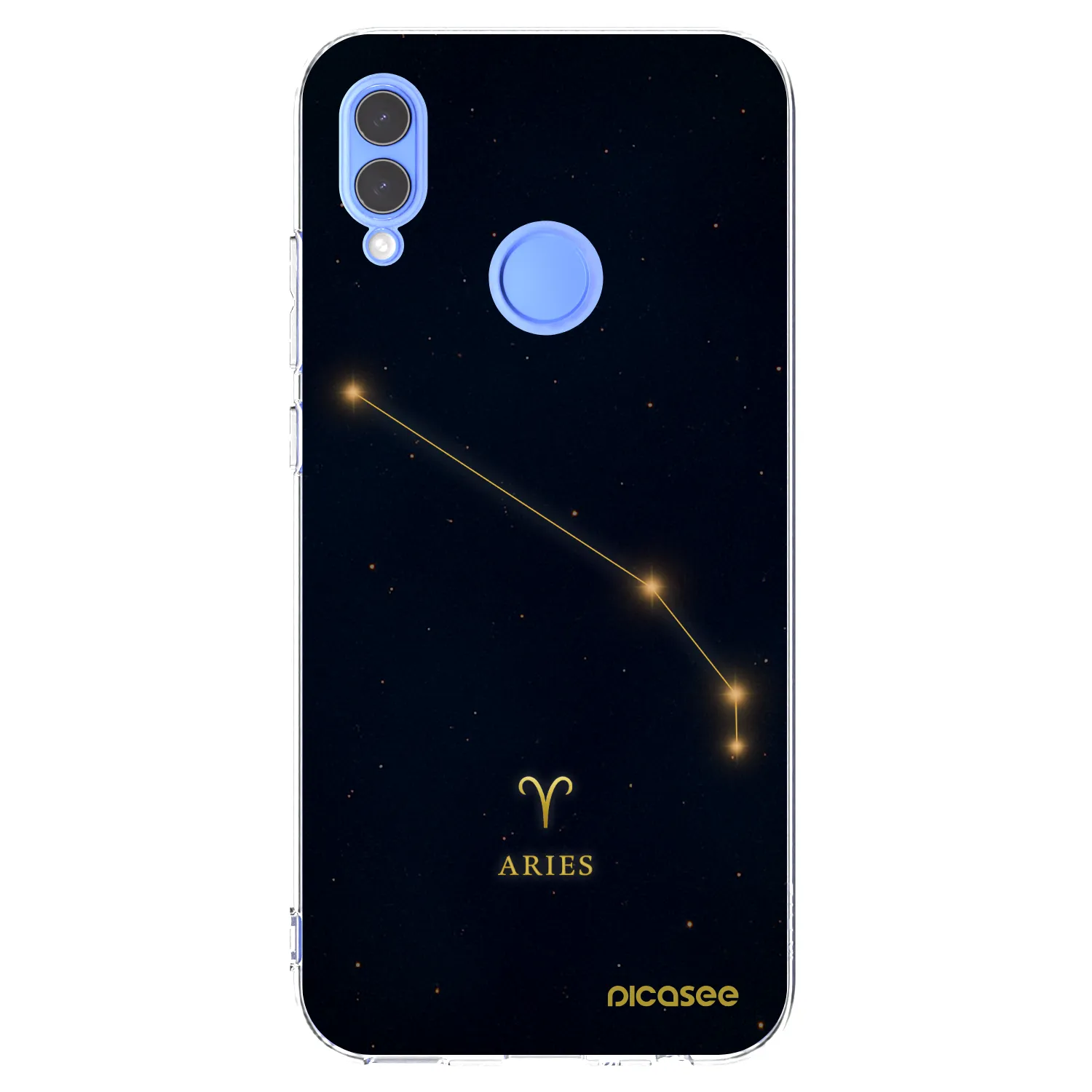 Picasee διαφανής θήκη σιλικόνης Huawei P Smart 2019 - ARIES