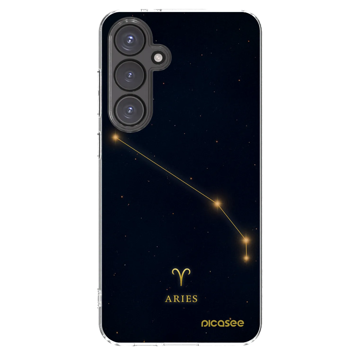Picasee διαφανής θήκη σιλικόνης Samsung Galaxy S24 FE S721B - ARIES