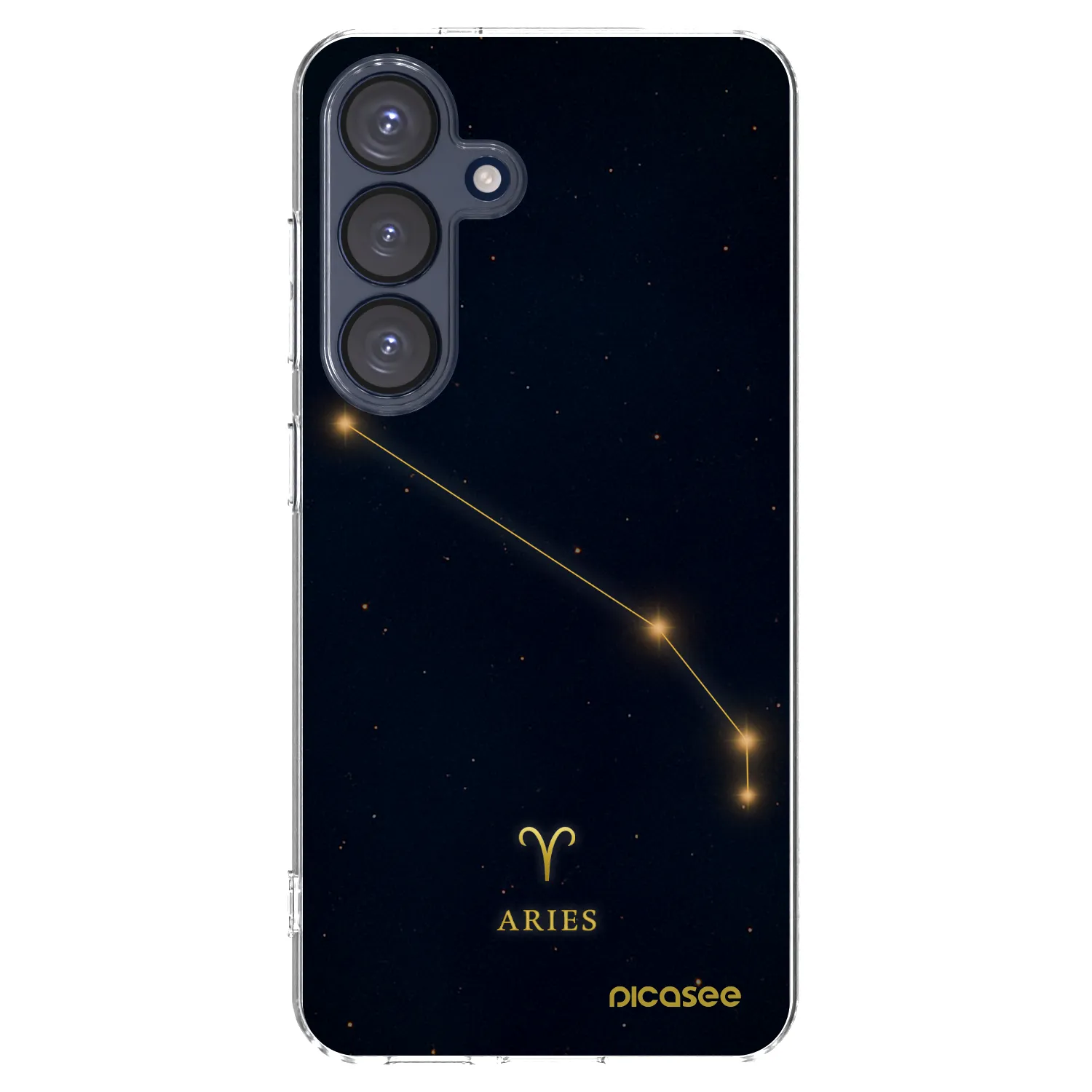 Picasee διαφανής θήκη σιλικόνης Samsung Galaxy S25 5G - ARIES