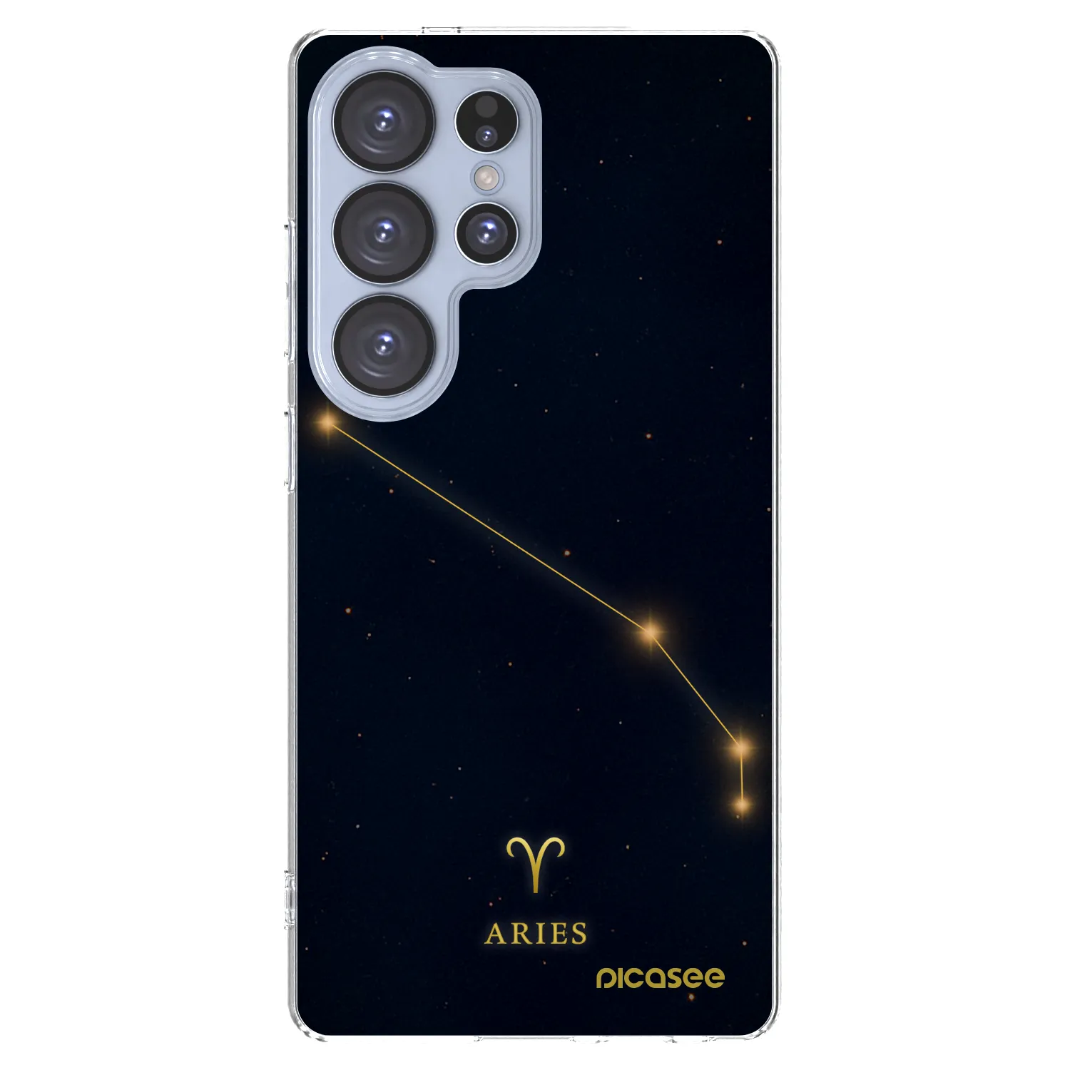 Picasee διαφανής θήκη σιλικόνης Samsung Galaxy S25 Ultra 5G - ARIES