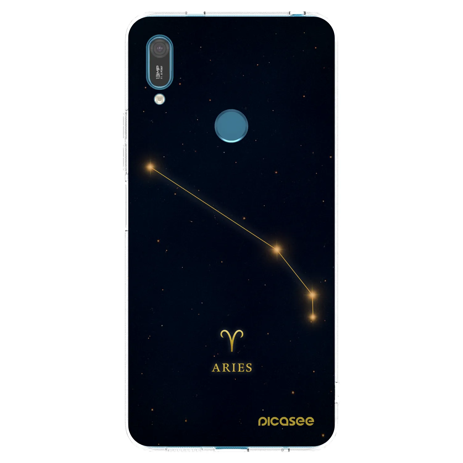 Picasee διαφανής θήκη σιλικόνης Huawei Y7 2019 - ARIES