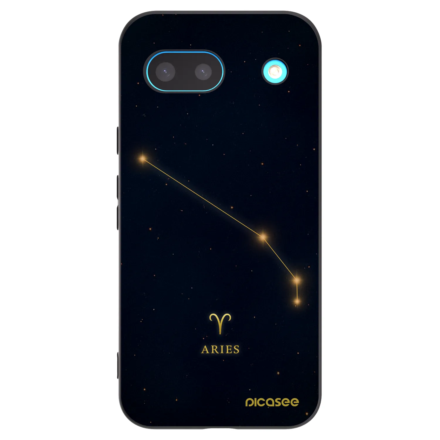 Picasee Μαύρη θήκη σιλικόνης για Google Pixel 8 - ARIES