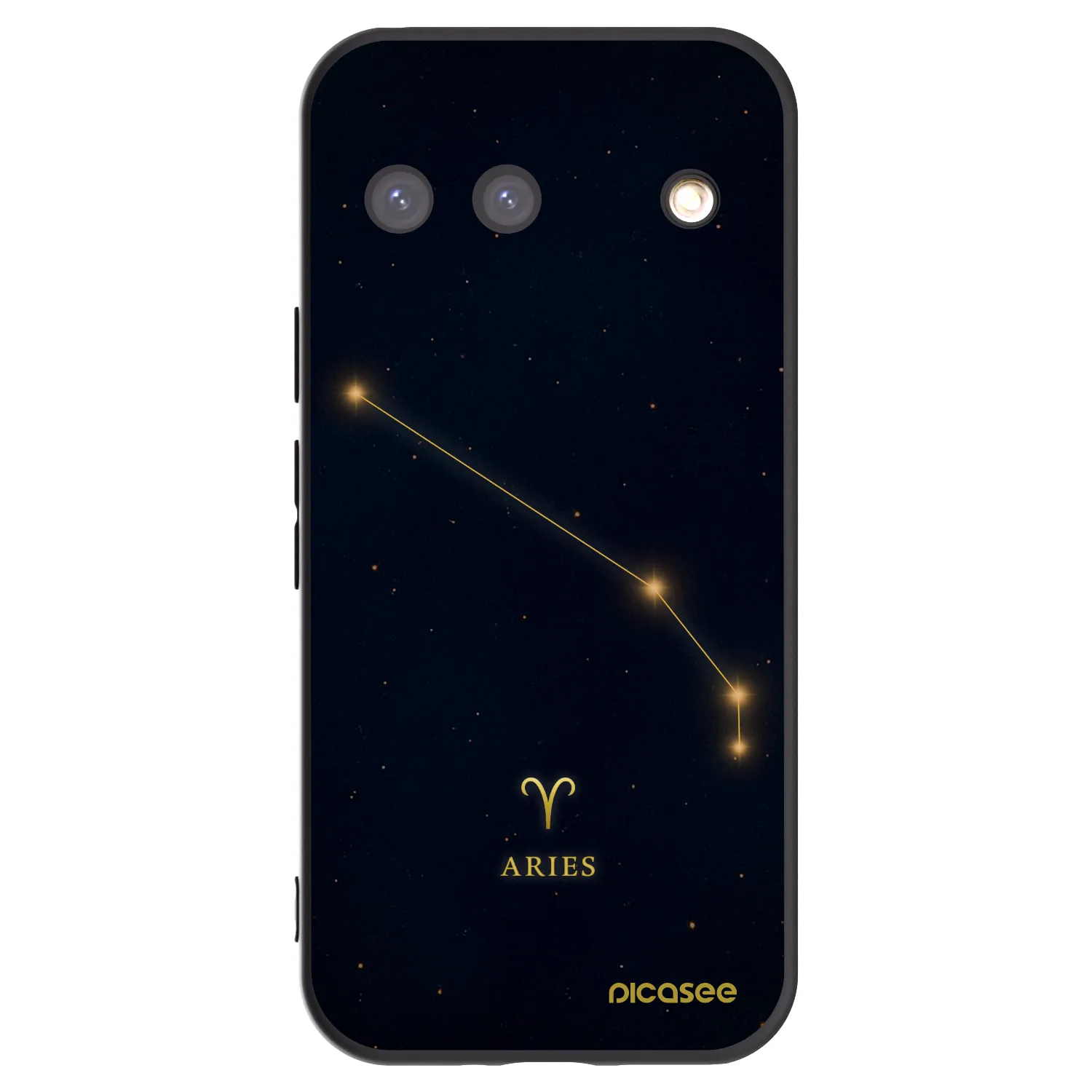 Picasee Μαύρη θήκη σιλικόνης για Google Pixel 9 - ARIES