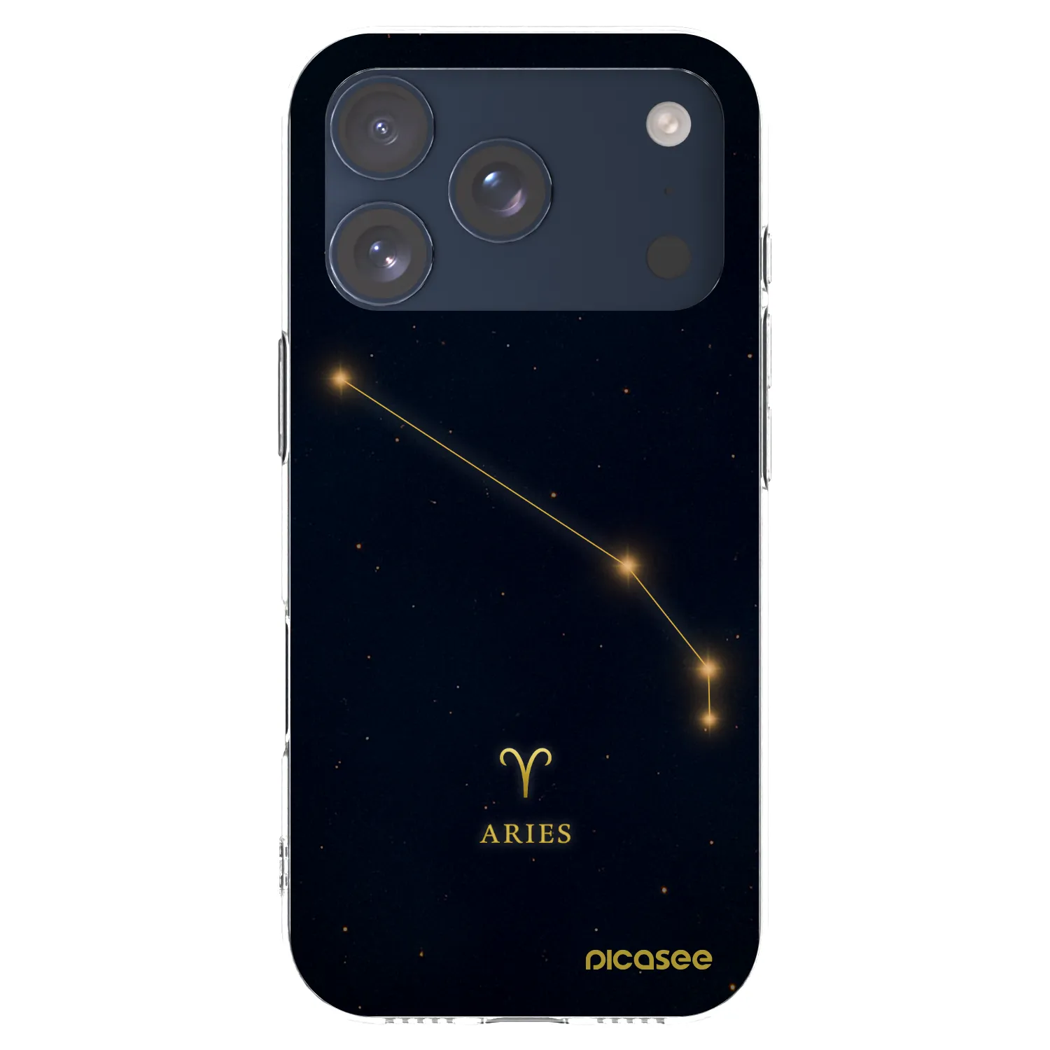 Picasee διαφανής θήκη σιλικόνης Apple iPhone 17 Pro - ARIES