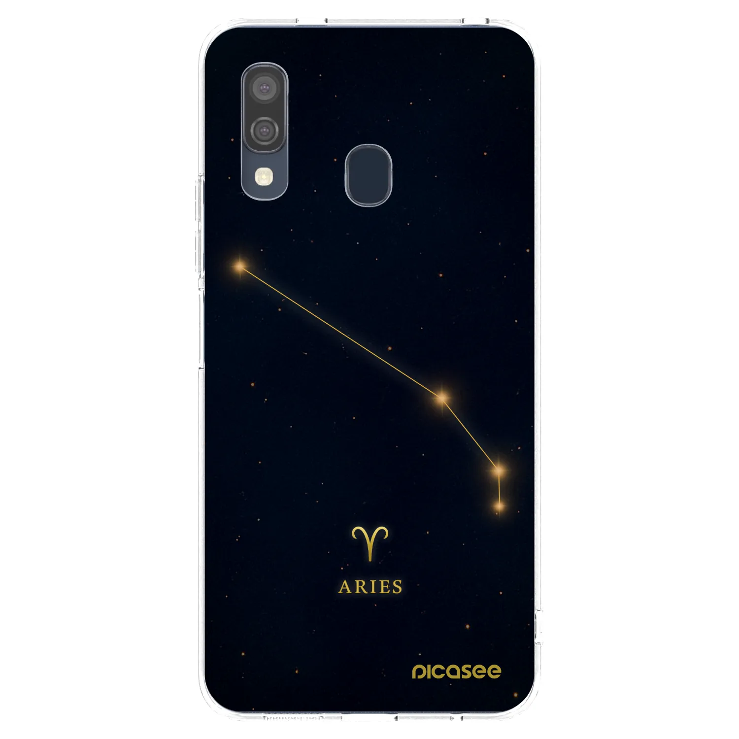 Picasee διαφανής θήκη σιλικόνης Samsung Galaxy A40 A405F - ARIES