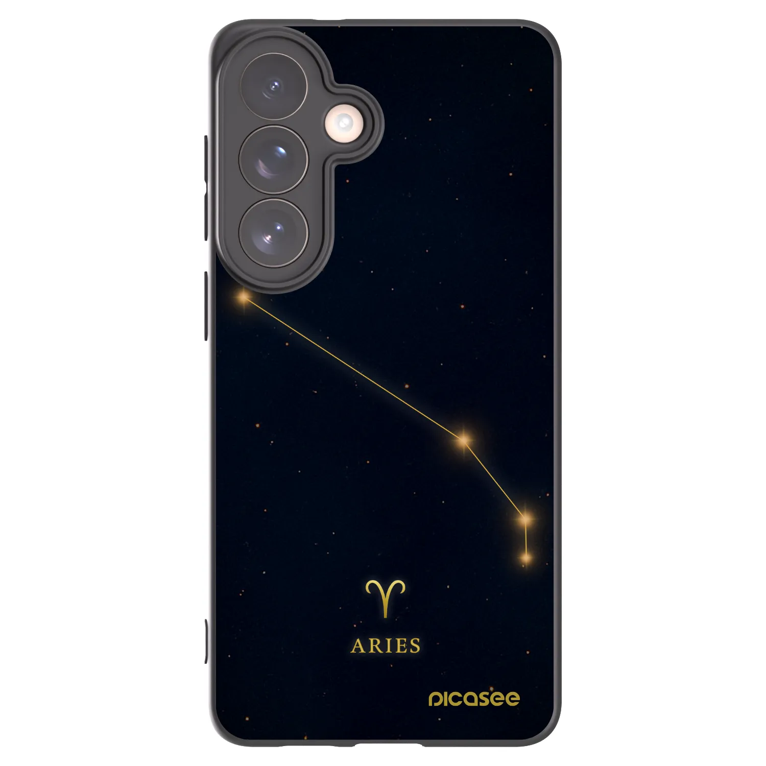 Picasee Μαύρη θήκη σιλικόνης για Samsung Galaxy S26+ - ARIES