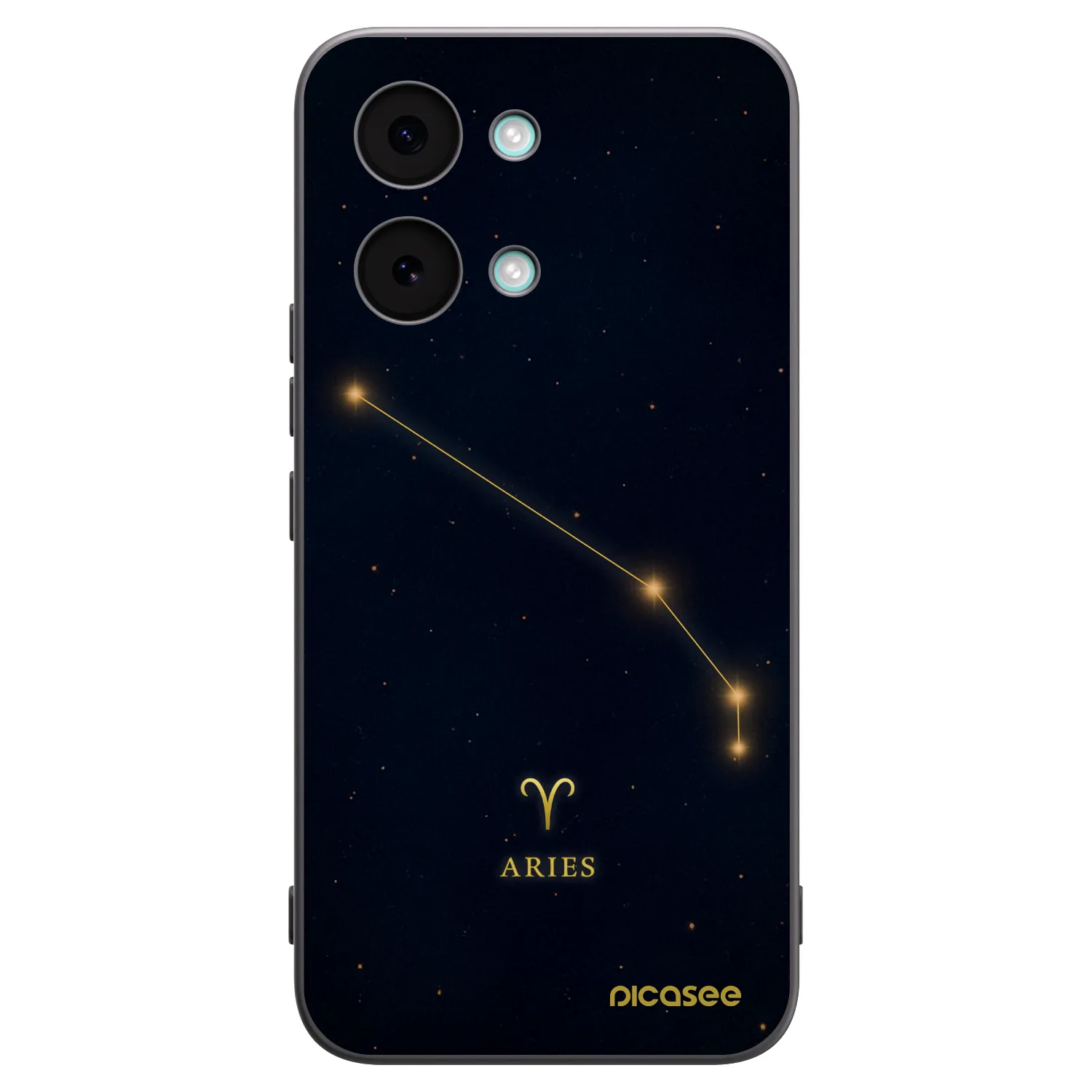 Picasee Μαύρη θήκη σιλικόνης για Xiaomi Poco X8 Pro Max - ARIES