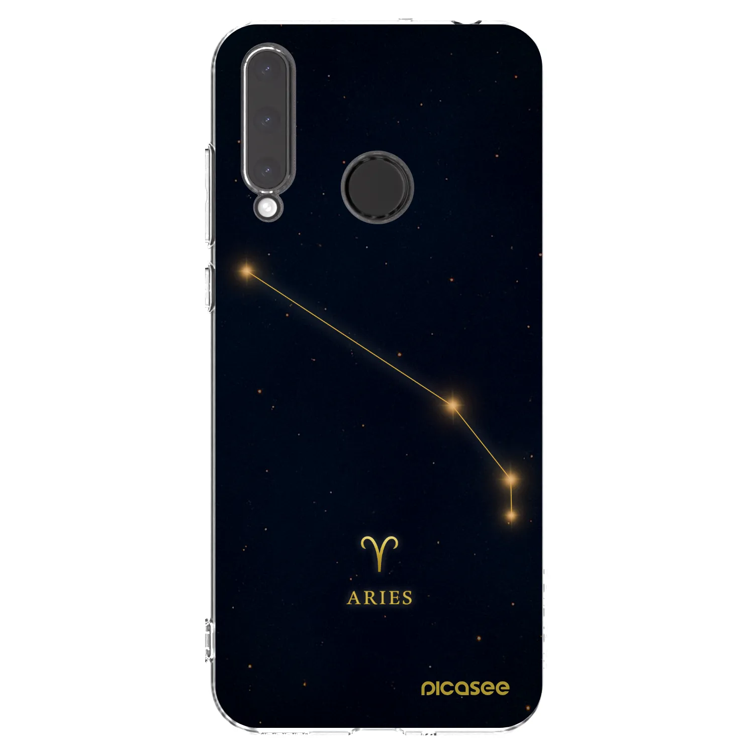 Picasee διαφανής θήκη σιλικόνης Honor 20 Lite - ARIES