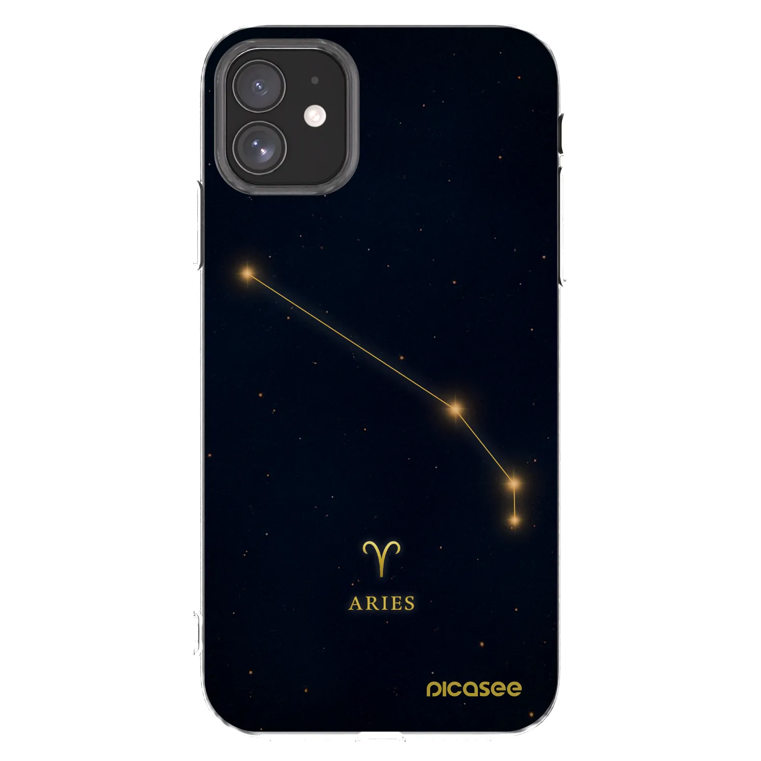 Picasee διαφανής θήκη σιλικόνης Apple iPhone 11 - ARIES