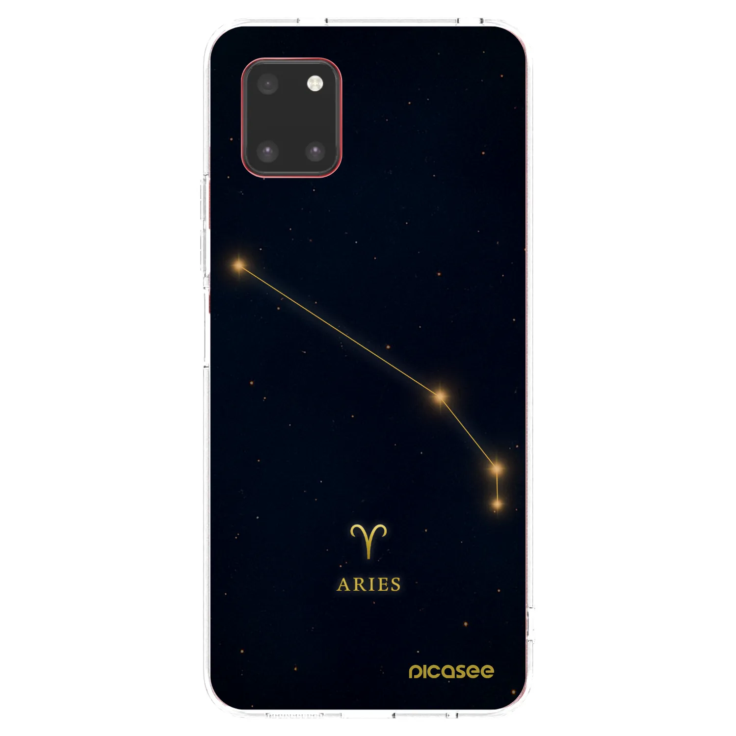 Picasee διαφανής θήκη σιλικόνης Samsung Galaxy Note 10 Lite N770F - ARIES
