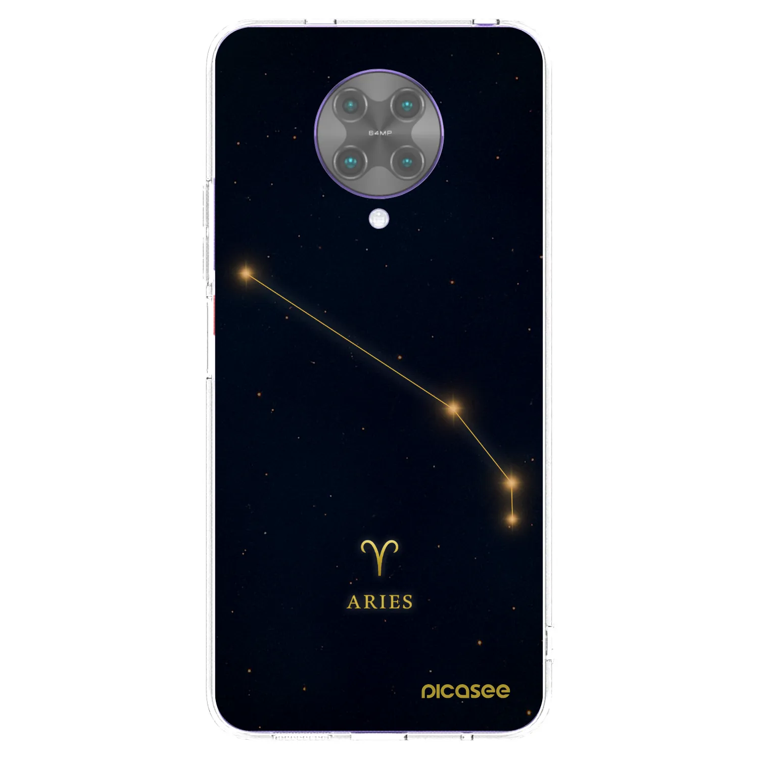 Picasee διαφανής θήκη σιλικόνης Xiaomi Poco F2 Pro - ARIES