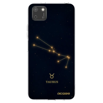 Picasee διαφανής θήκη σιλικόνης Huawei Y5P - TAURUS