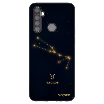 Picasee Μαύρη θήκη σιλικόνης για Realme 6i - TAURUS
