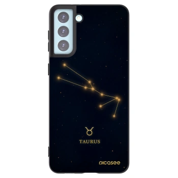 Picasee Μαύρη θήκη σιλικόνης για Samsung Galaxy S21+ 5G G996F - TAURUS