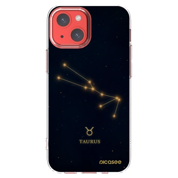 Picasee διαφανής θήκη σιλικόνης Apple iPhone 13 mini - TAURUS