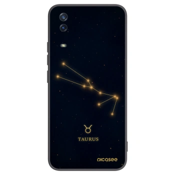 Picasee Μαύρη θήκη σιλικόνης για Vivo Y11s - TAURUS