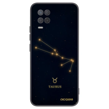 Picasee Μαύρη θήκη σιλικόνης για Realme 8 5G - TAURUS