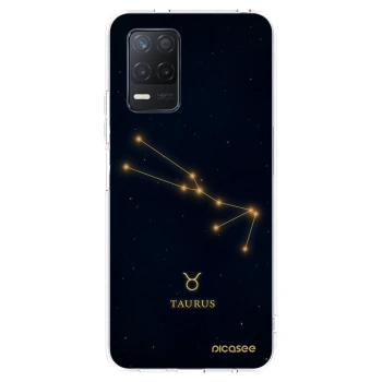 Picasee διαφανής θήκη σιλικόνης Realme 8 5G - TAURUS
