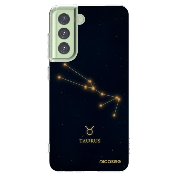 Picasee διαφανής θήκη σιλικόνης Samsung Galaxy S21 FE 5G - TAURUS