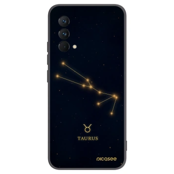 Picasee Μαύρη θήκη σιλικόνης για Realme GT Master Edition 5G - TAURUS